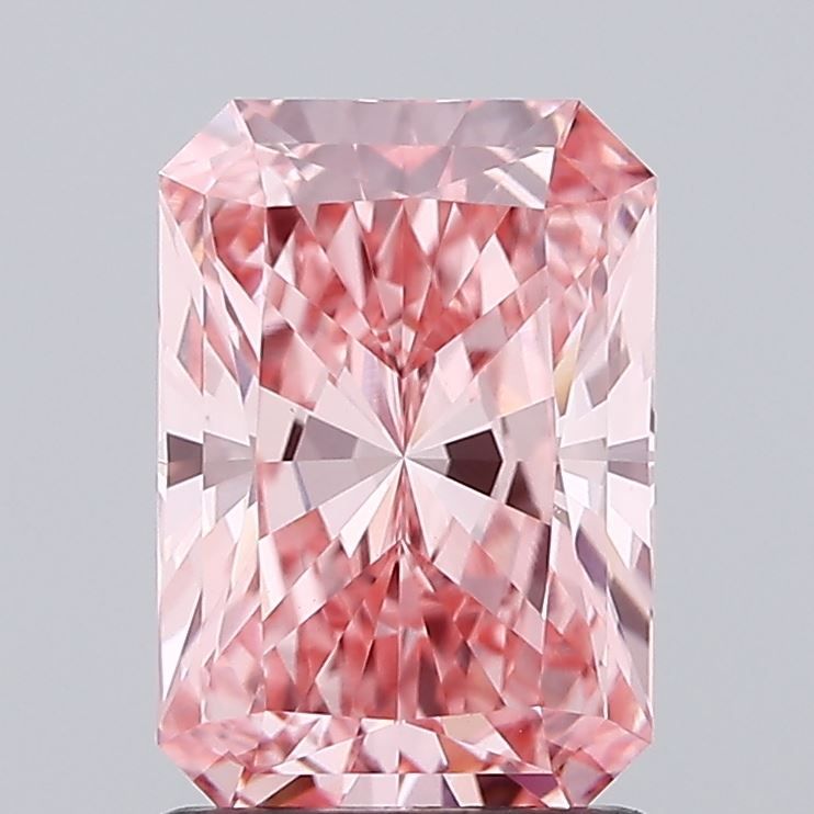 1.51 CT Fancy Vivid Pink RADIANT