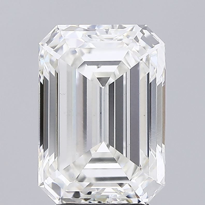4.15 ct. emerald Lab Grown Diamond front image