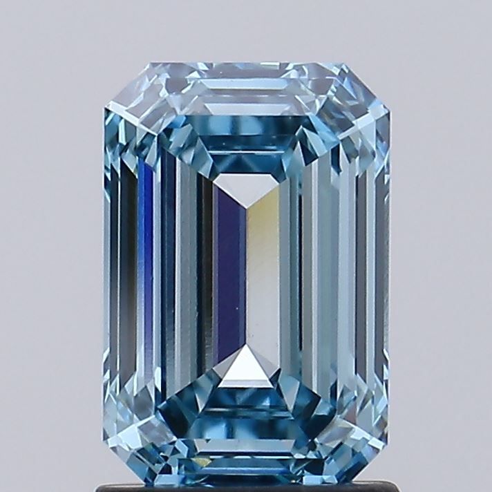1.7 CT Fancy Intense Blue EMERALD