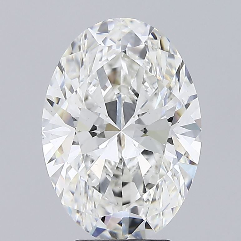 4.14 ct. oval Lab Grown Diamond front image