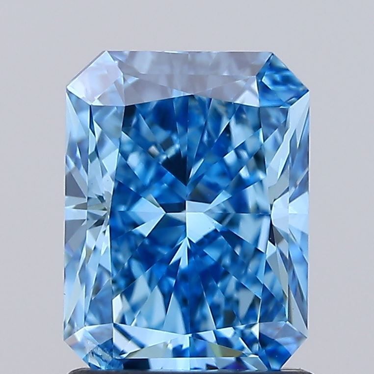 1.48 CT Fancy Vivid Blue RADIANT