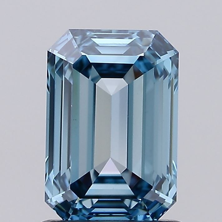 1.29 CT Fancy Vivid Blue EMERALD