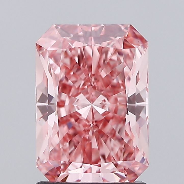 1.62 CT Fancy Vivid Pink RADIANT