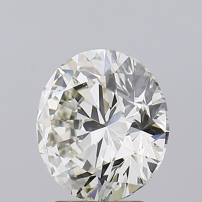3.11 ct lab-grown Round Diamond