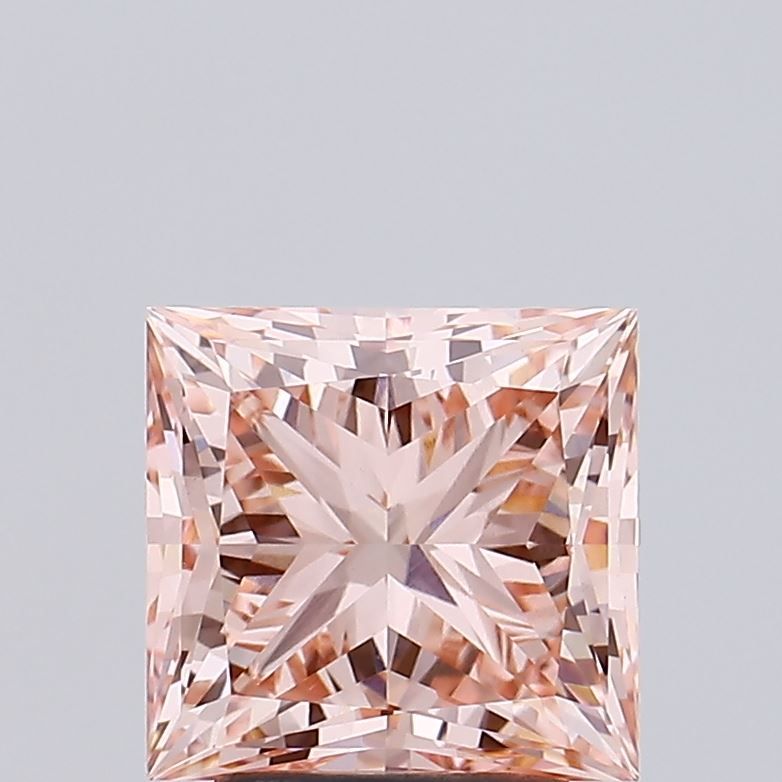 2.96 ct. princess Lab Grown Diamond front image