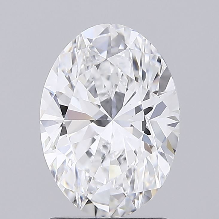 1.56 ct. oval Lab Grown Diamond front image