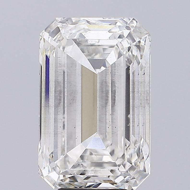 8.01 ct. emerald Lab Grown Diamond front image