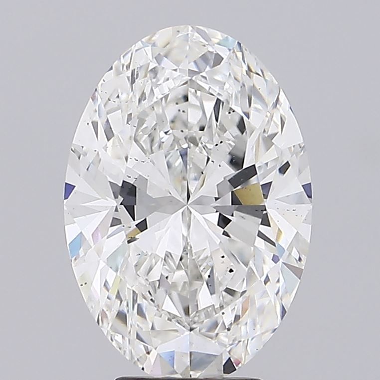 5.21 ct. oval Lab Grown Diamond front image