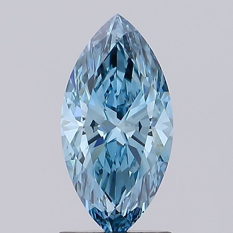 1.4 CT Fancy Vivid Blue MARQUISE