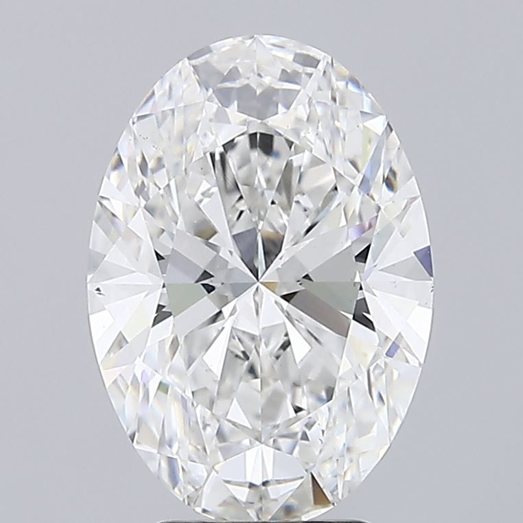 4.25 ct. oval Lab Grown Diamond front image