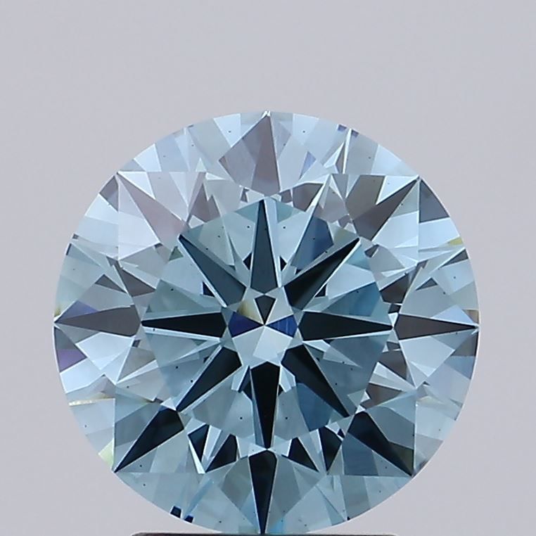 2.96 ct Round diamond