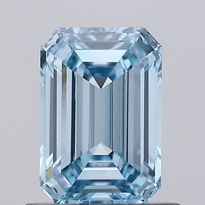 0.8 CT Fancy Intense Blue EMERALD