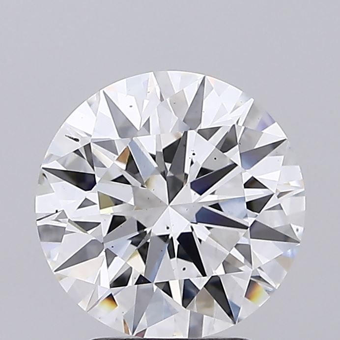 2.80 ct. round Lab Grown Diamond front image