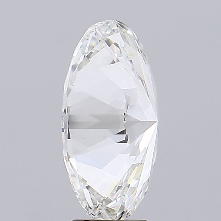 6.54 ct. oval Lab Grown Diamond front image
