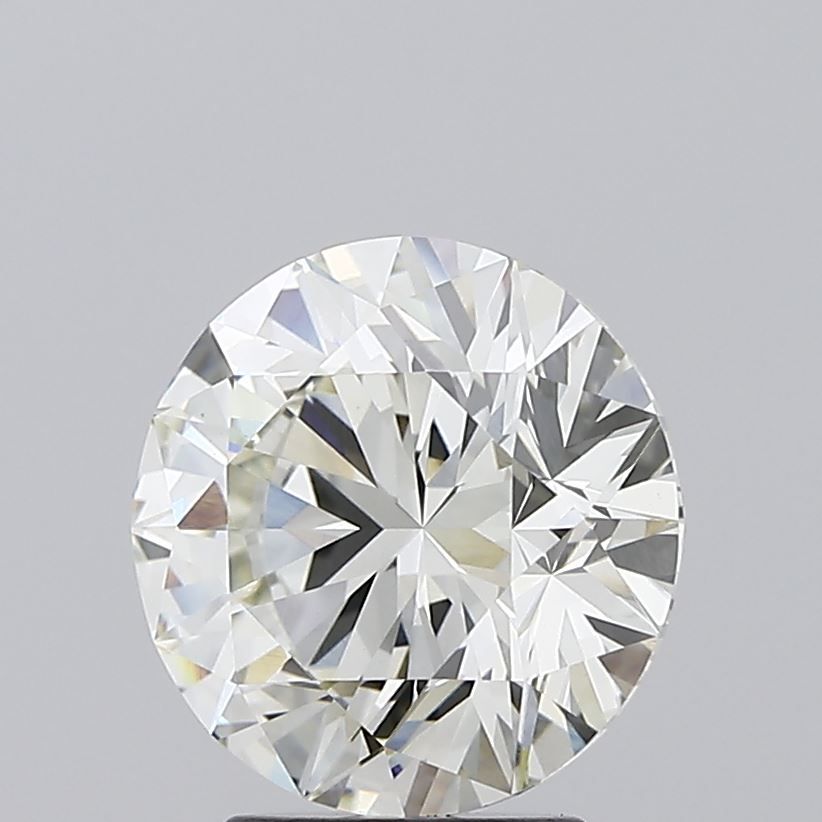 3.1 ct lab-grown Round Diamond