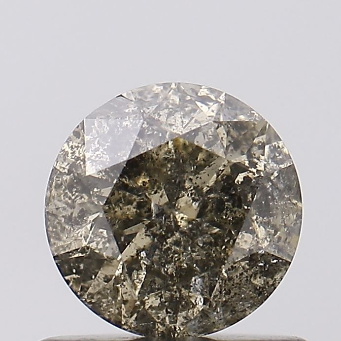 Diament 0.64 ct Fancy Salt and Pepper/I3