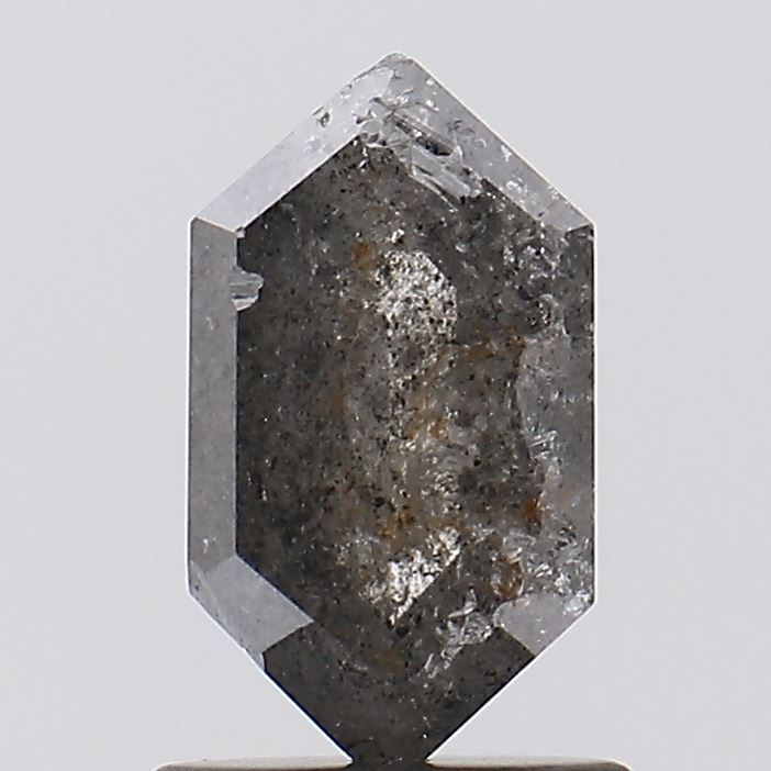 Diament 1.07 ct Fancy Salt and Pepper/I3