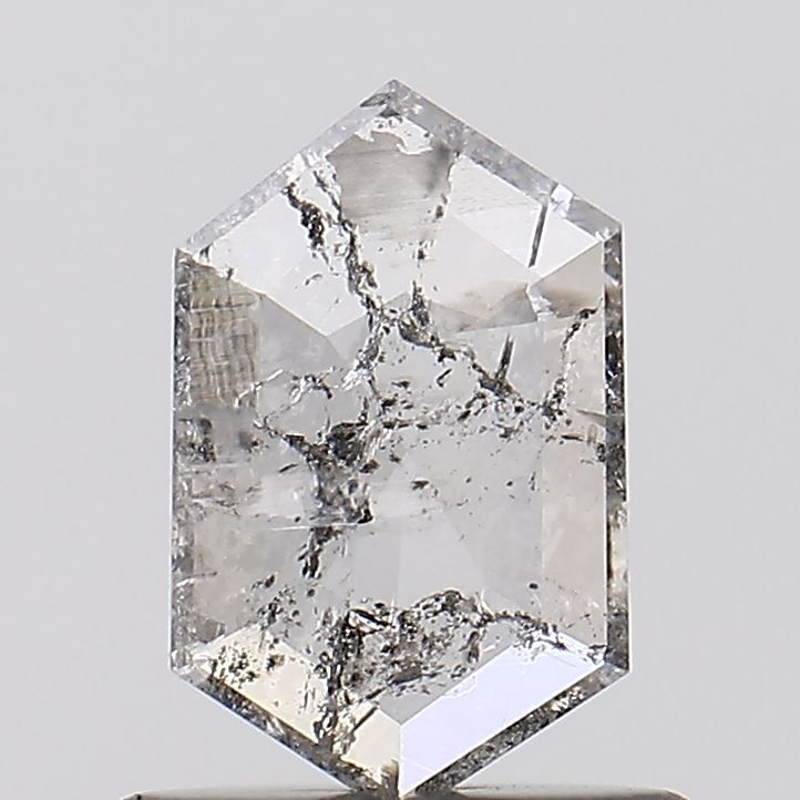 Diament 0.45 ct Fancy Salt and Pepper/I3