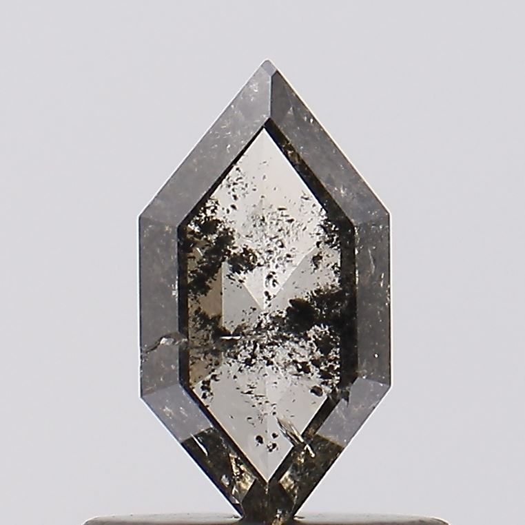 Diament 0.54 ct Fancy Salt and Pepper/I3