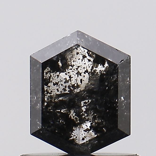 Diament 0.51 ct Fancy Salt and Pepper/I3