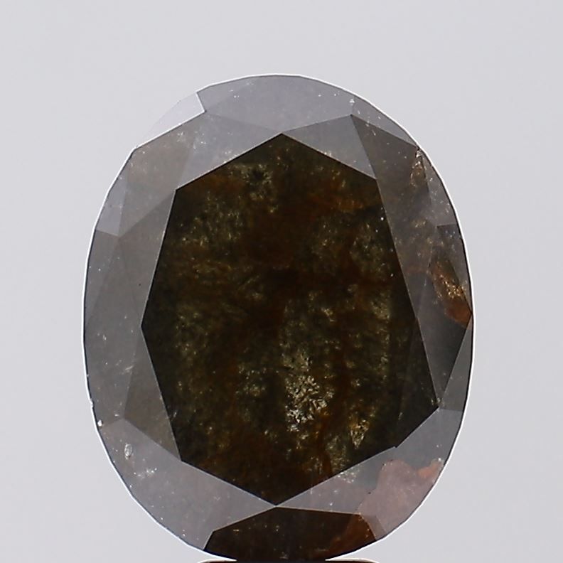 Diament 7.42 ct Fancy Salt and Pepper/I3