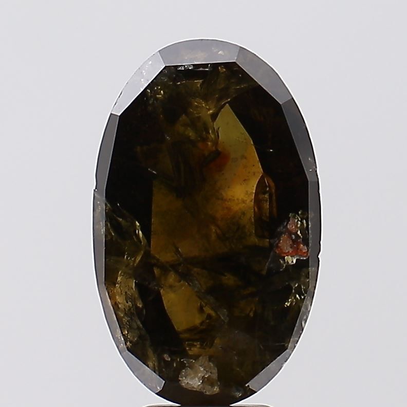 Diament 4.63 ct Fancy Salt and Pepper/I3