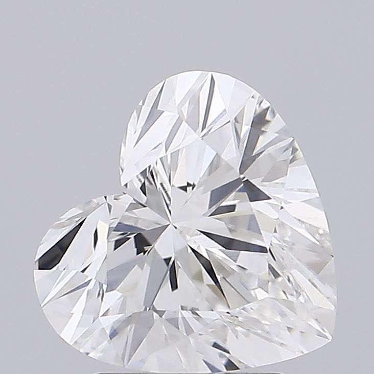 2.66 ct. heart Lab Grown Diamond front image