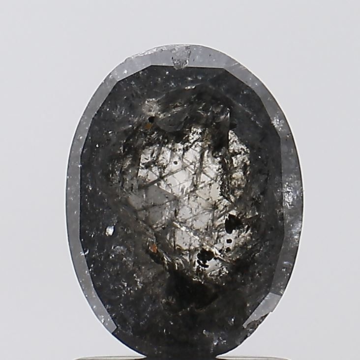 Diament 1.2 ct Fancy Salt and Pepper/I3