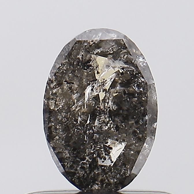 Diament 0.42 ct Fancy Salt and Pepper/I3
