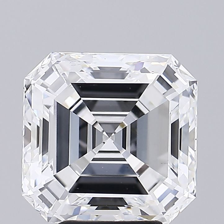 5.11 ct lab-grown Square emerald Diamond