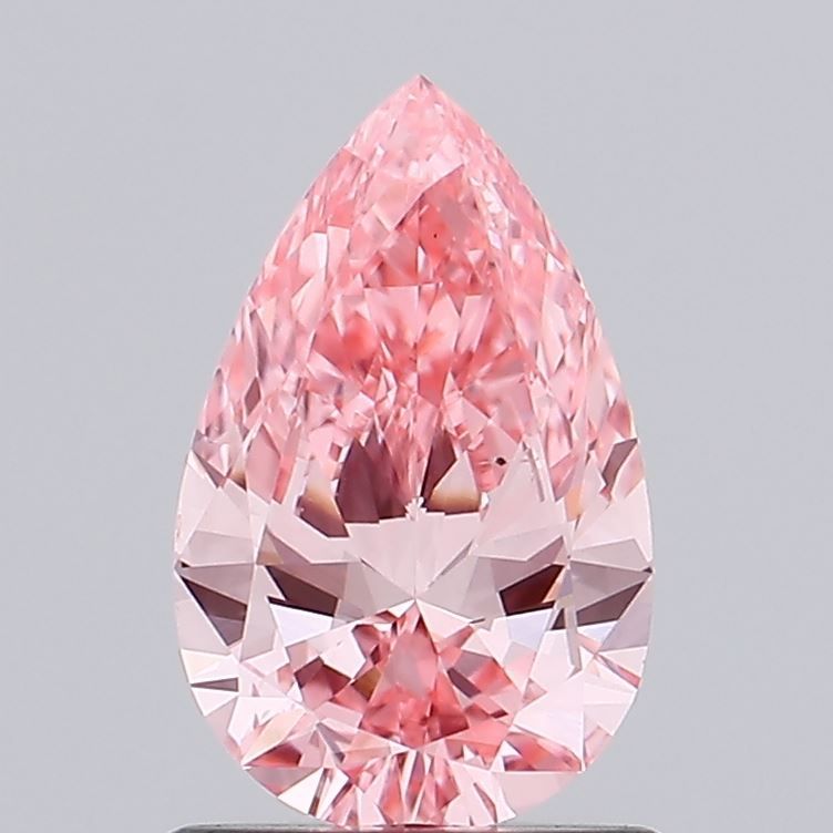 0.95 CT Fancy Vivid Pink PEAR
