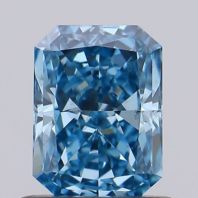 0.7 CT Fancy Vivid Blue RADIANT