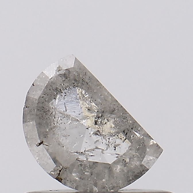 Diament 0.36 ct Fancy Salt and Pepper/VS1