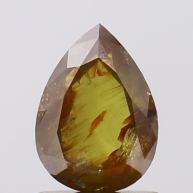 Diament 0.95 ct Fancy Yellow/I3