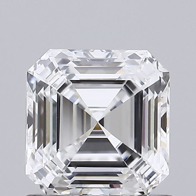 0.96 ct lab-grown Asscher Diamond