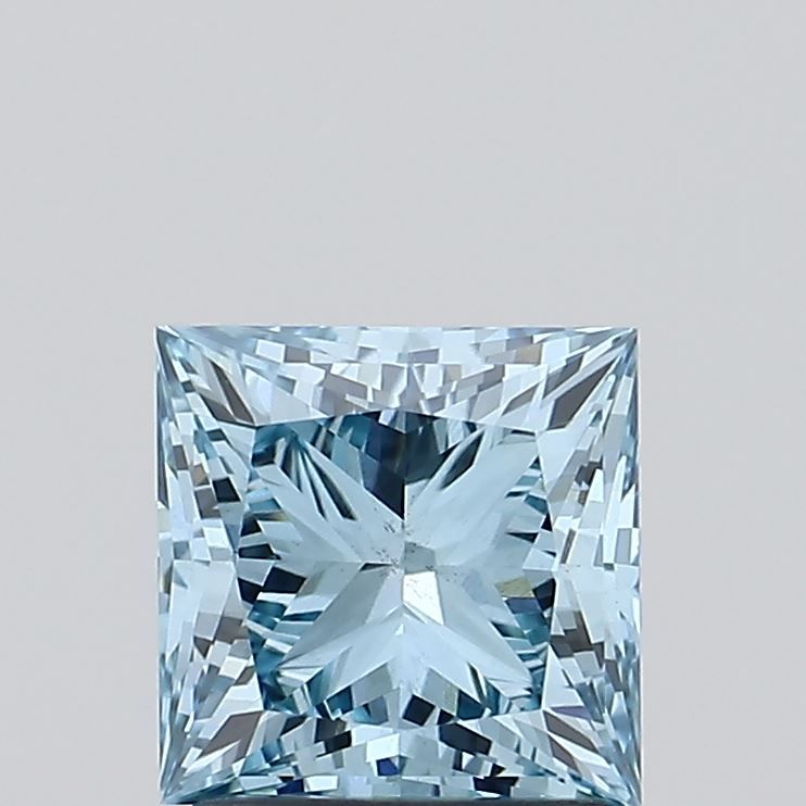 1.66 ct Princess diamond