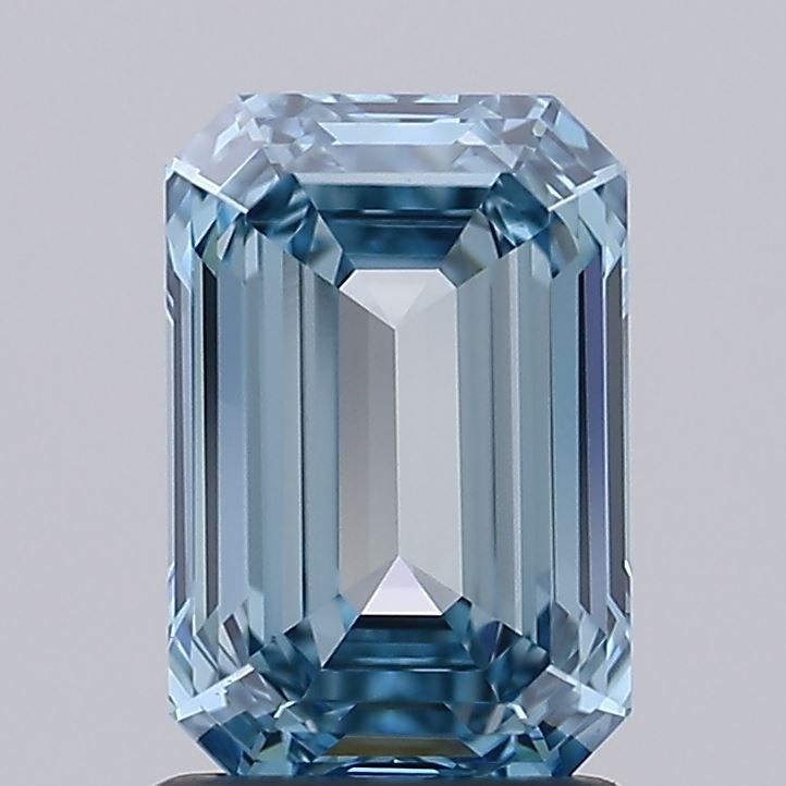 1.78 CT Fancy Intense Greenish Blue EMERALD
