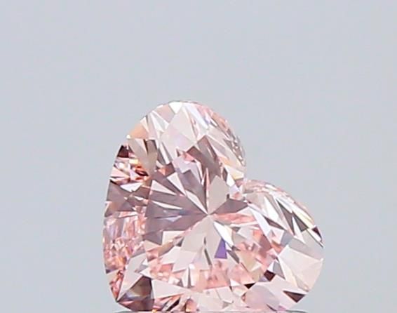 1.04 CT Fancy Intense Pink HEART