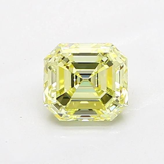 1.51 CT Fancy Light Yellow EMERALD