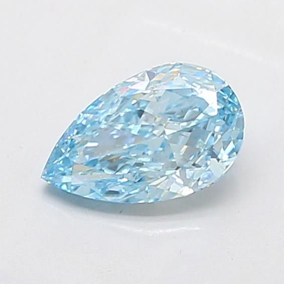 1.53 CT Fancy Vivid Blue PEAR