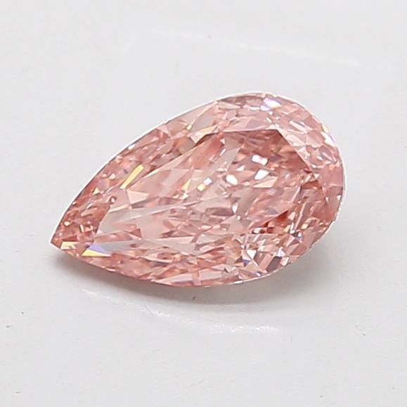 1.51 CT Fancy Intense Brownish Pink PEAR