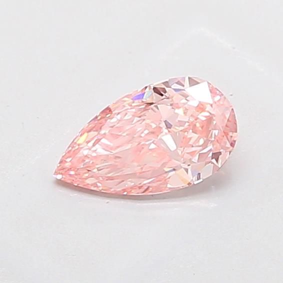 0.9 CT Fancy Vivid Pink PEAR