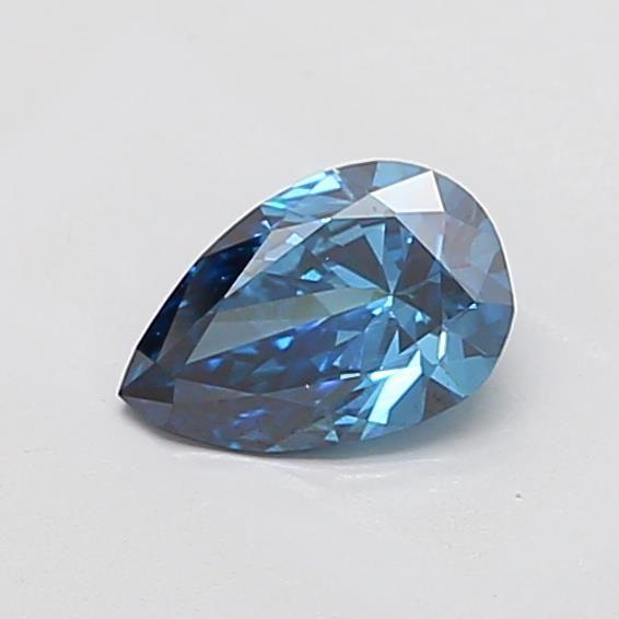 1.0 CT Fancy Vivid Blue PEAR