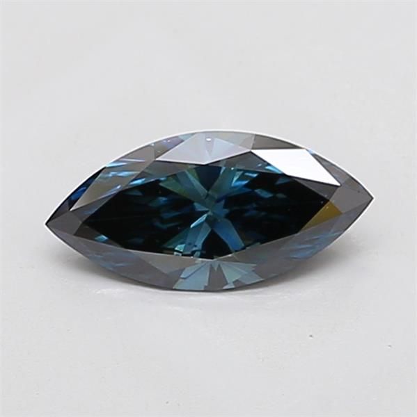 1.02 CT Fancy Deep Blue MARQUISE