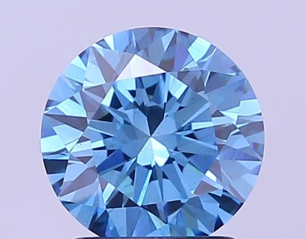 2.03 CT Fancy Vivid Blue ROUND