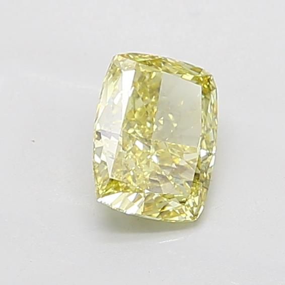 1.31 CT Fancy Vivid Yellow CUSHION MODIFIED