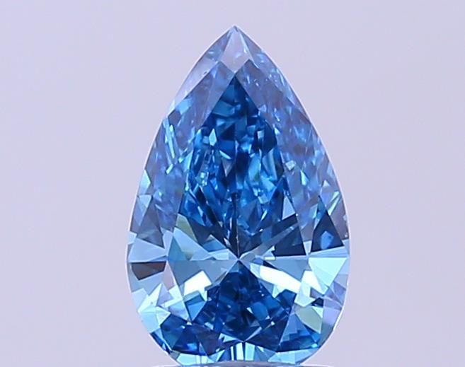 1.02 CT Fancy Vivid Blue PEAR