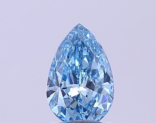 1.02 CT Fancy Vivid Blue PEAR