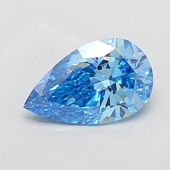 1.51 CT Fancy Vivid Blue PEAR