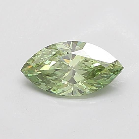 1.0 CT Fancy Vivid Green MARQUISE